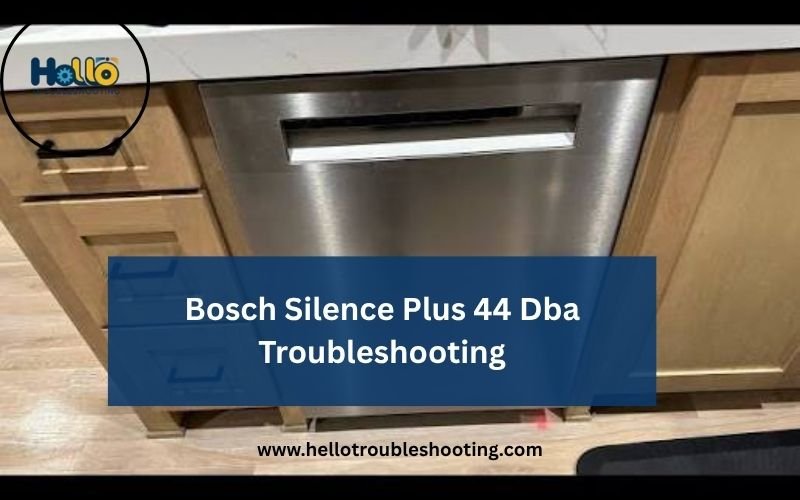 Bosch Silence Plus 44 Dba Troubleshooting-FI