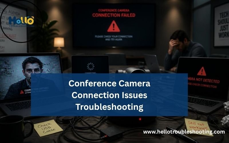 Conference Camera Connection Issues Troubleshooting-FI