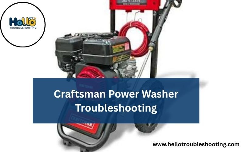 Craftsman Power Washer Troubleshooting-FI