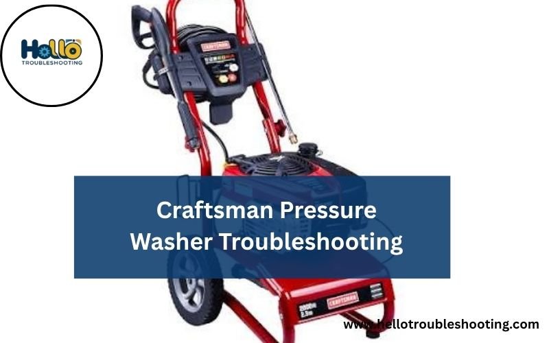 Craftsman Pressure Washer Troubleshooting-FI
