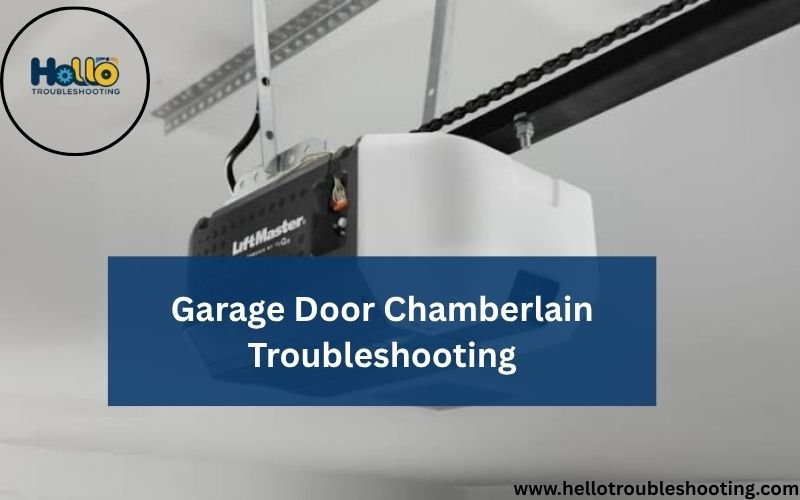 Garage Door Chamberlain Troubleshooting-FI