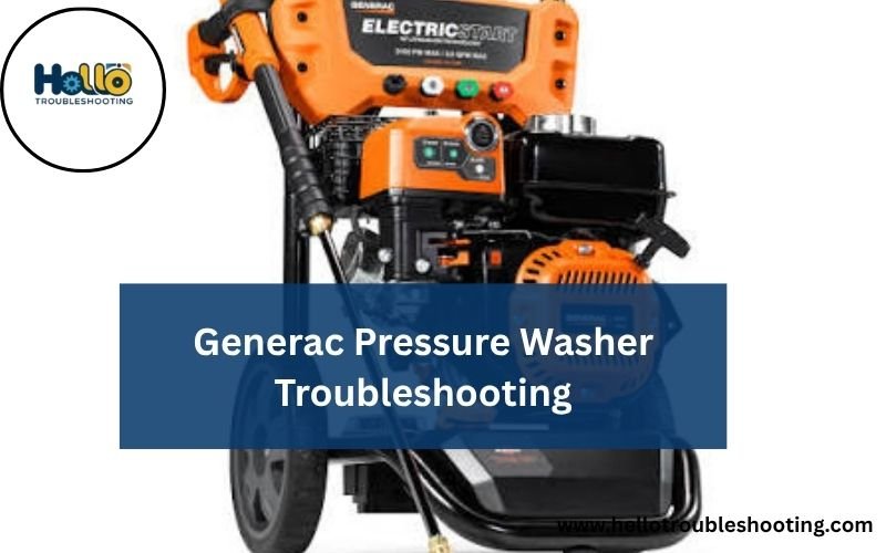 Generac Pressure Washer Troubleshooting-FI