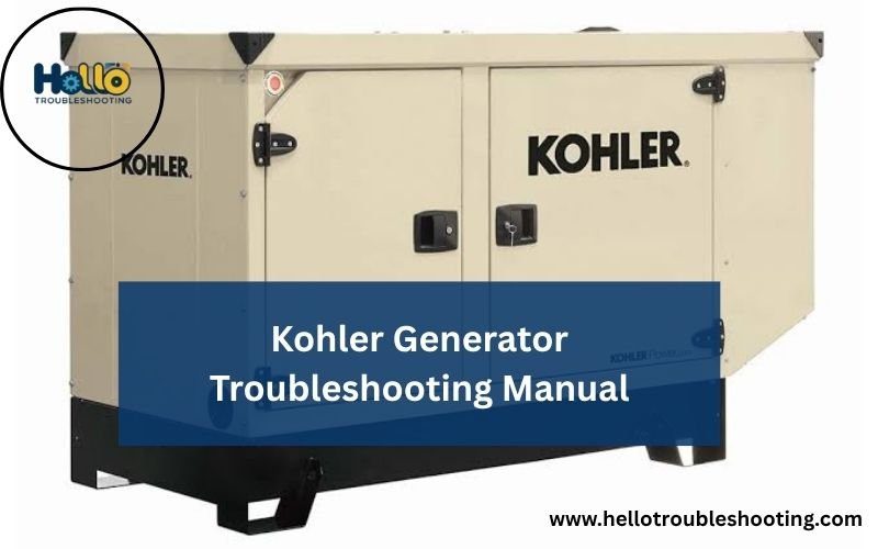 Kohler Generator Troubleshooting Manual-FI