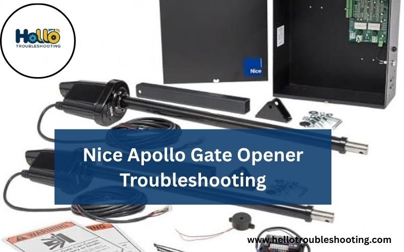 Nice Apollo Gate Opener Troubleshooting-FI