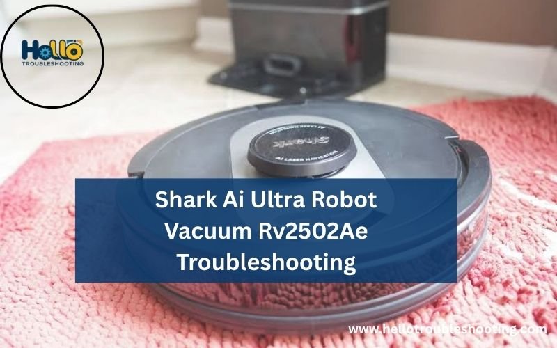 Shark Ai Ultra Robot Vacuum Rv2502Ae Troubleshooting-FI