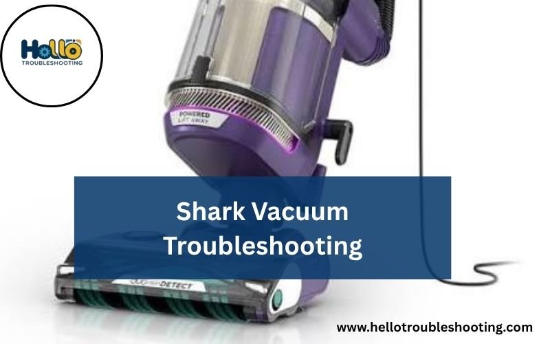 Shark Vacuum Troubleshooting-FI