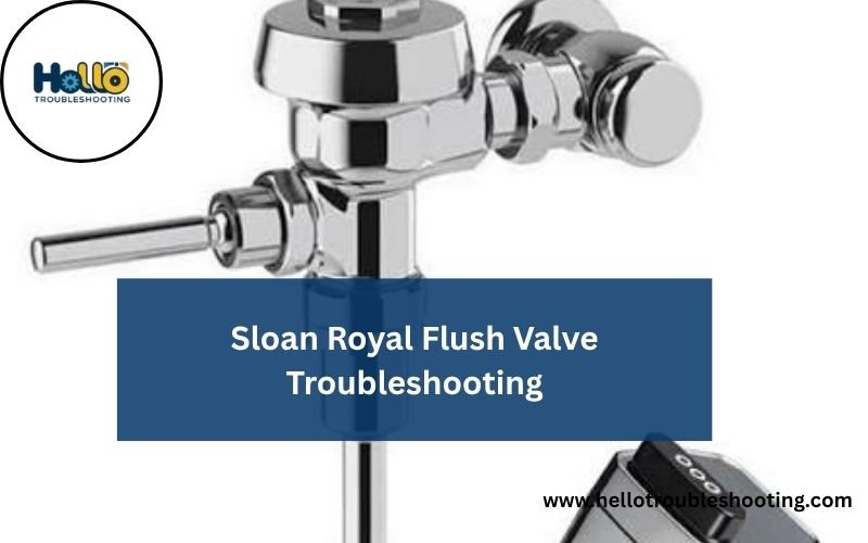 Sloan Royal Flush Valve Troubleshooting-FI
