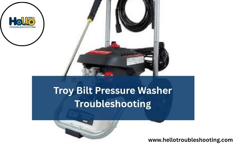 Troy Bilt Pressure Washer Troubleshooting-FI