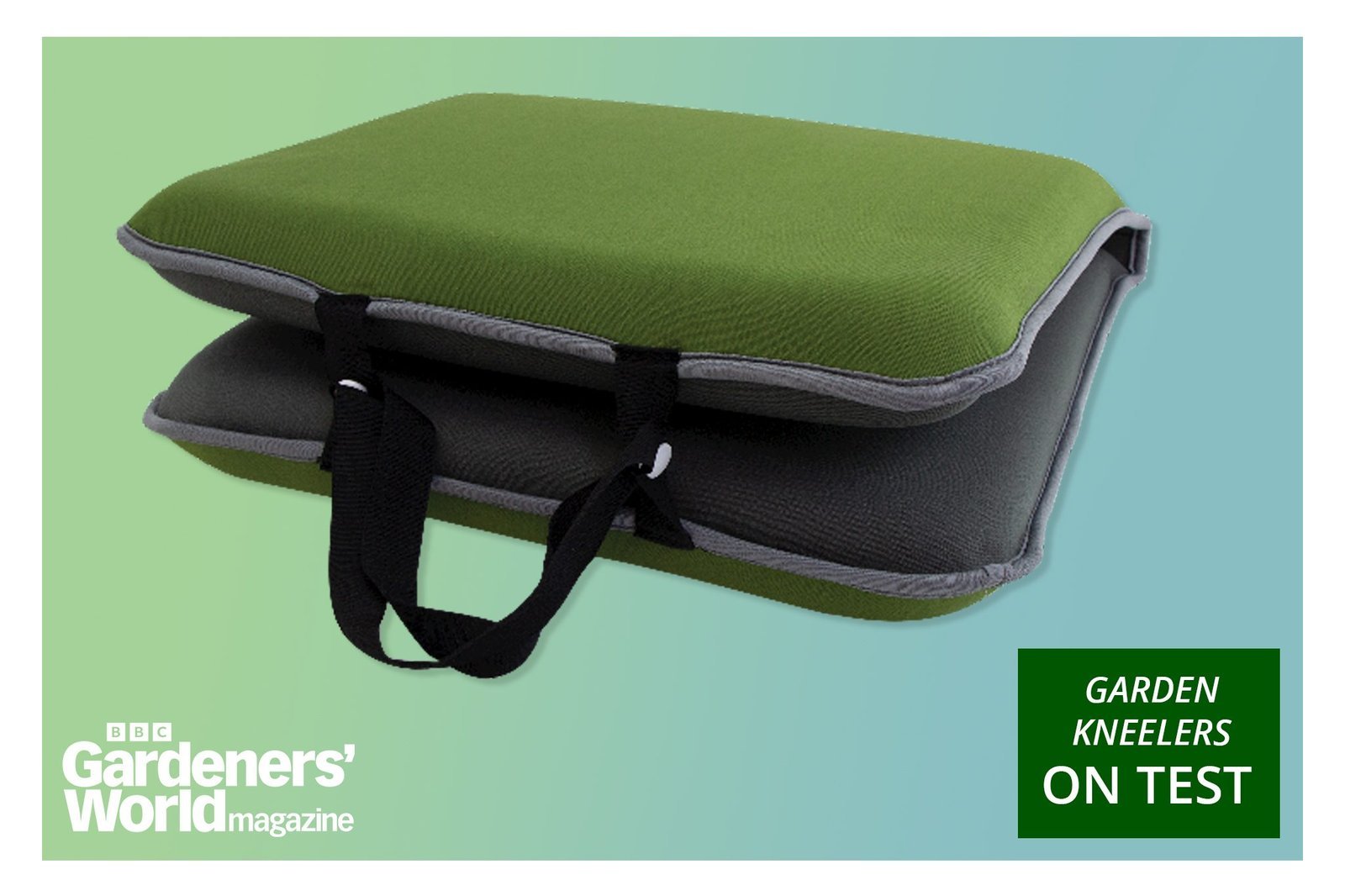 Durable gardening knee pads and hand tools resting in a vibrant home garden.