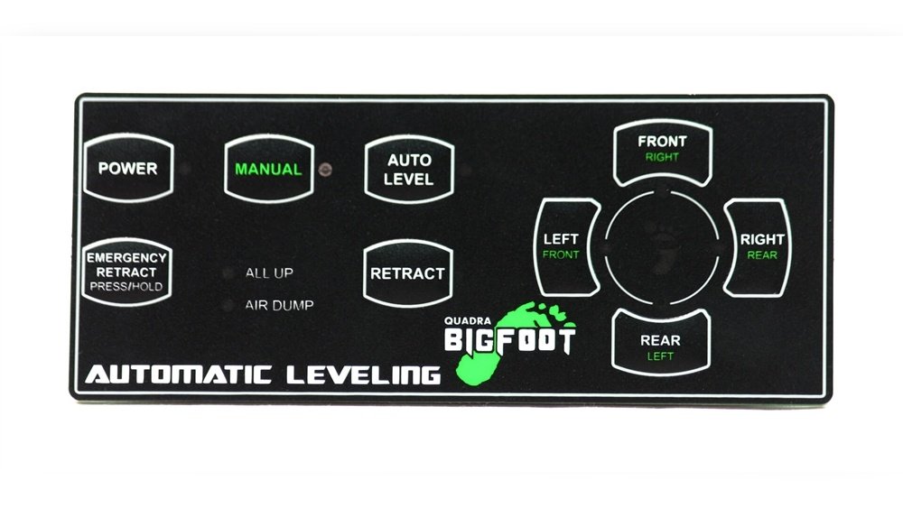 Bigfoot Leveling System Troubleshooting