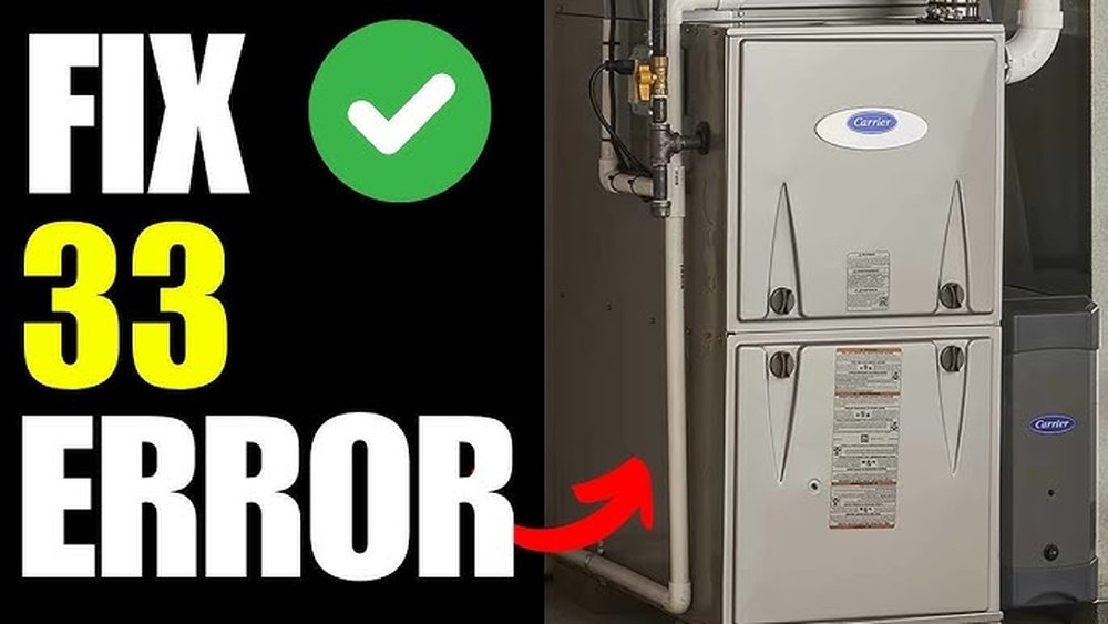 Carrier Furnace Code 33 Troubleshooting
