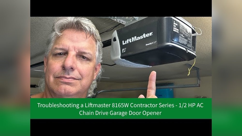 Chamberlain Liftmaster Pro 1 2 Hp Troubleshooting