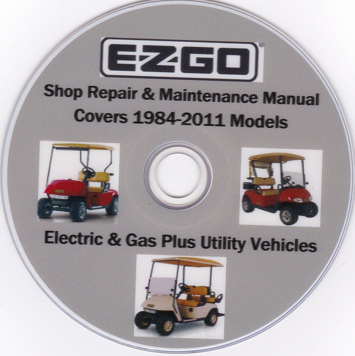 Close-up of electric golf cart battery cables and terminals showing signs of corrosion.