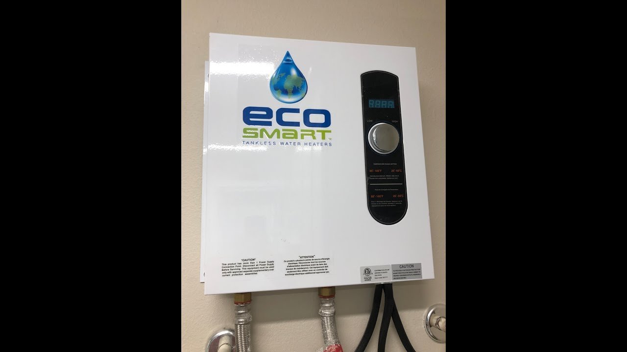 A tripped electrical circuit breaker in a home panel causing water heater issues.