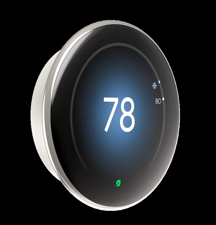 Close-up of smart thermostat wiring being inspected with a screwdriver on a wall.