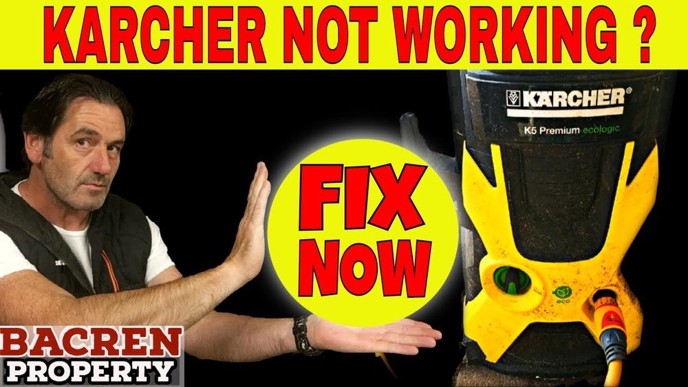 Karcher Pressure Washer Troubleshooting