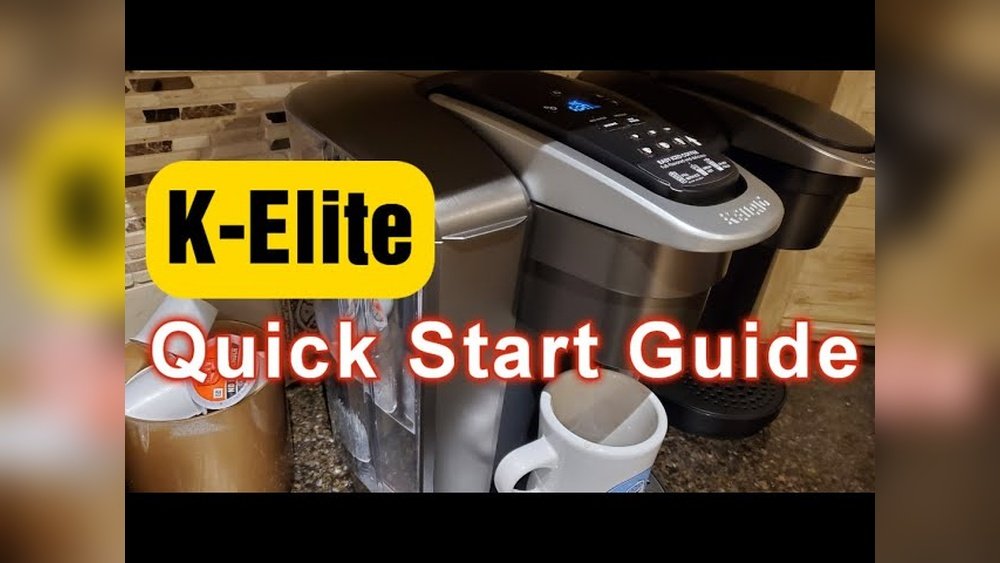 Keurig K Elite Coffee Maker Troubleshooting