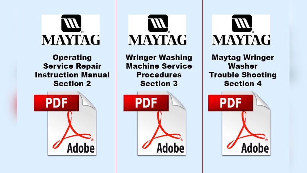 Maytag Washer Troubleshooting Manual Pdf