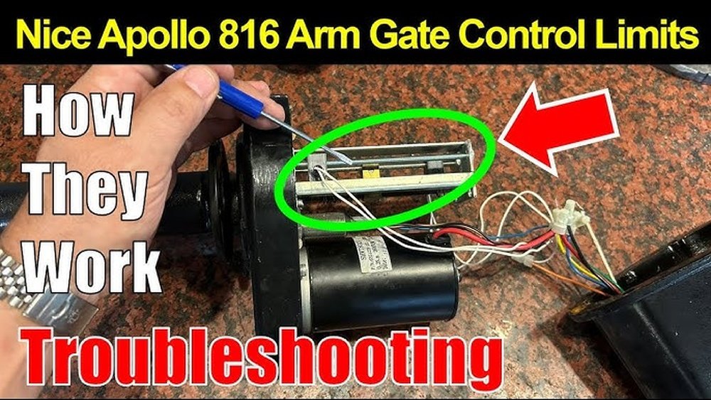 Nice Apollo Gate Opener Troubleshooting
