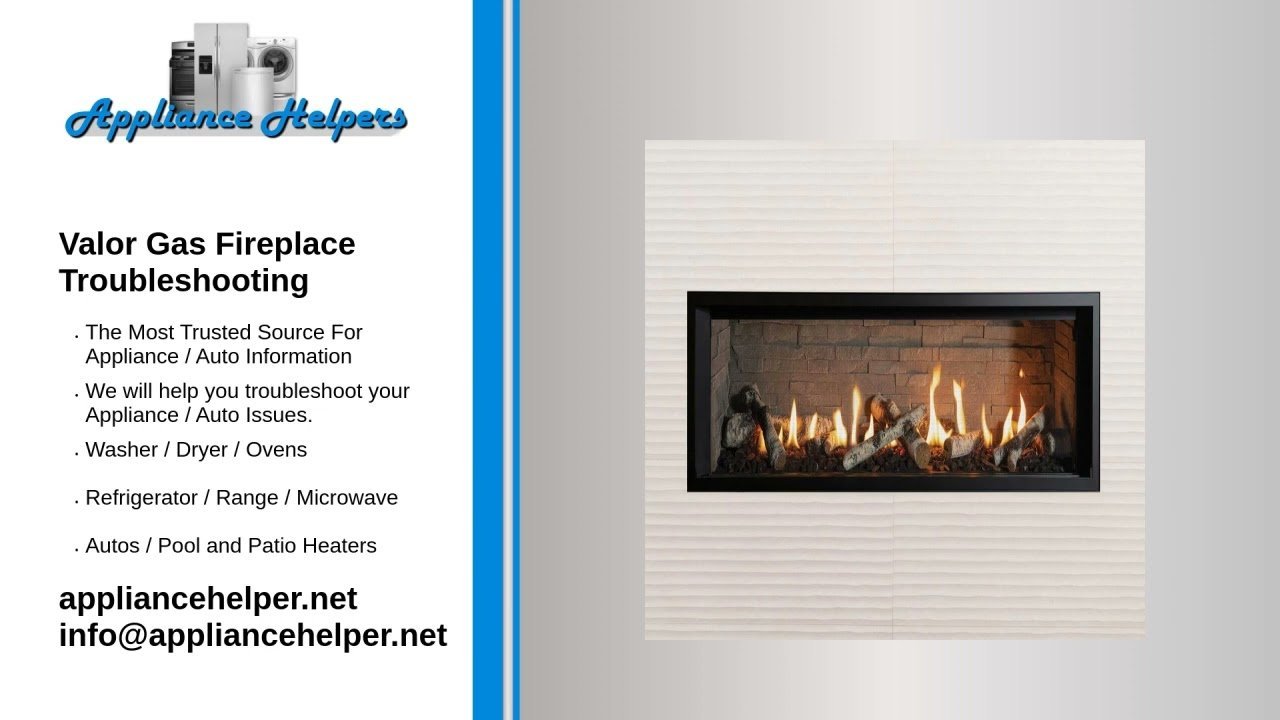 A technical manual and glasses placed near a fireplace for troubleshooting guidance.