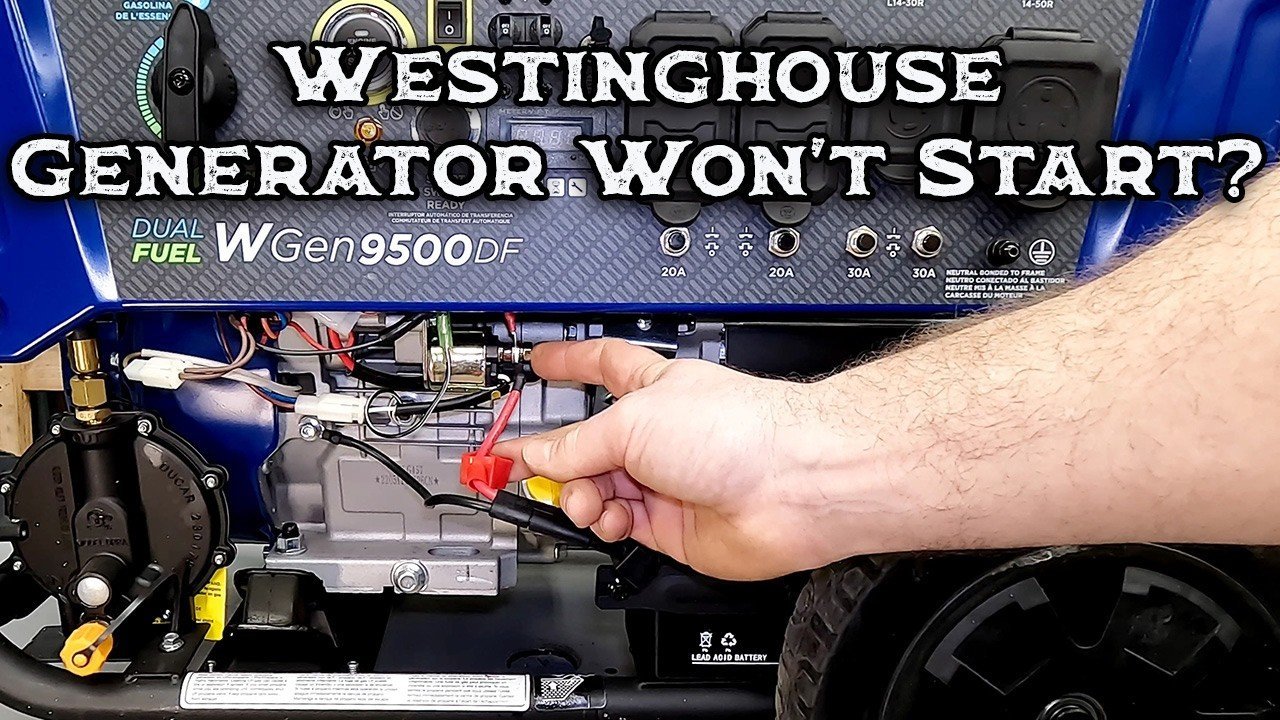 Inspecting a dirty air filter inside a portable generator to improve engine performance.