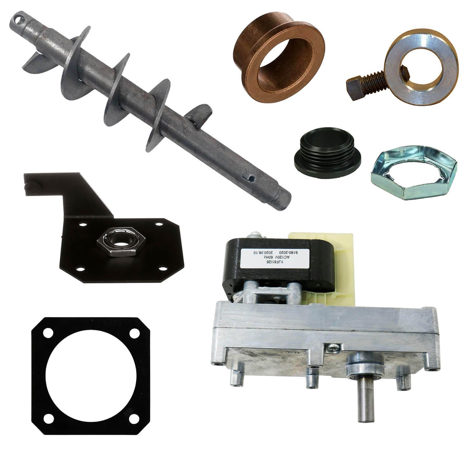 A tablet and maintenance tools organized for troubleshooting a pellet stove.